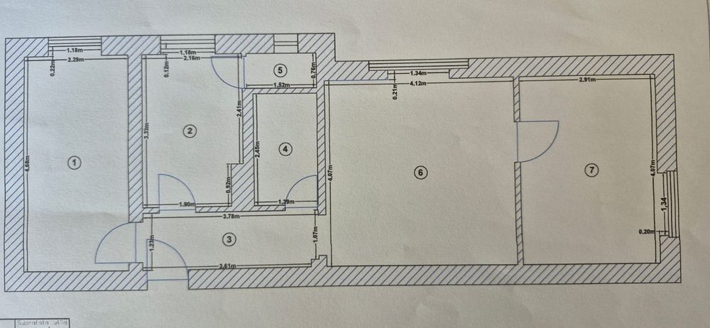 Proprietar • Ofer spre închiriere apartament 3 camere, Terezian (zonă E-ON) • Prima închiriere