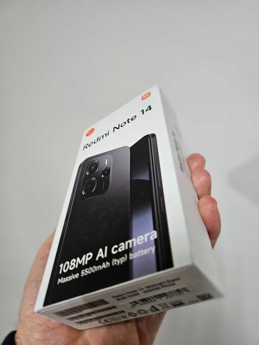 Xiaomi redmi note 14, 128 gb, sigilat la cutie, garantie.