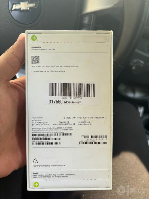 Iphone 17e 750$.    ….abmen bor