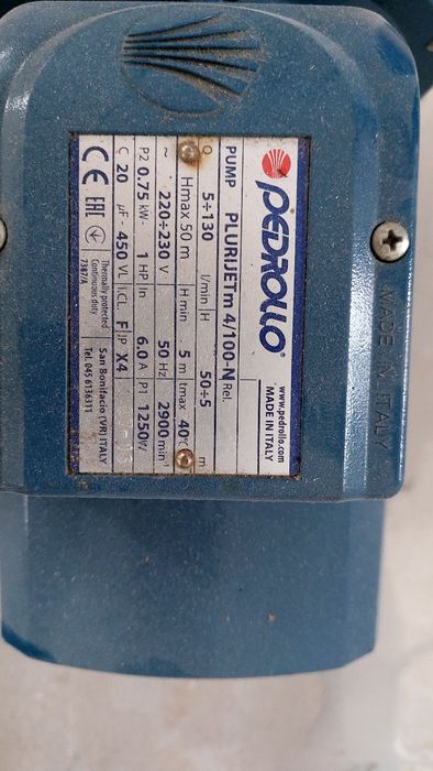 Насос Италия Pedrollo