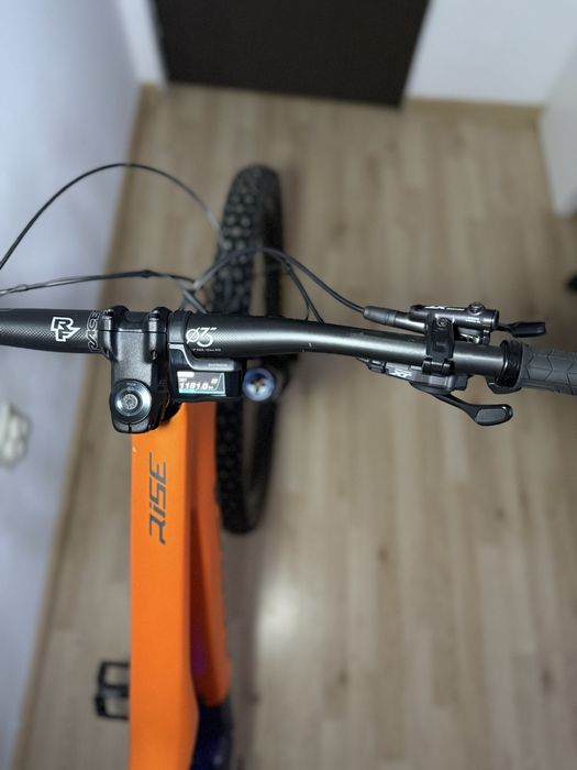 Vand  Bicicleta Electrica ORBEA RISE LT M10 Carbon 18kg, Fox Kashima