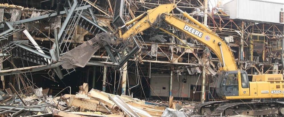 разбор металлоконструкций