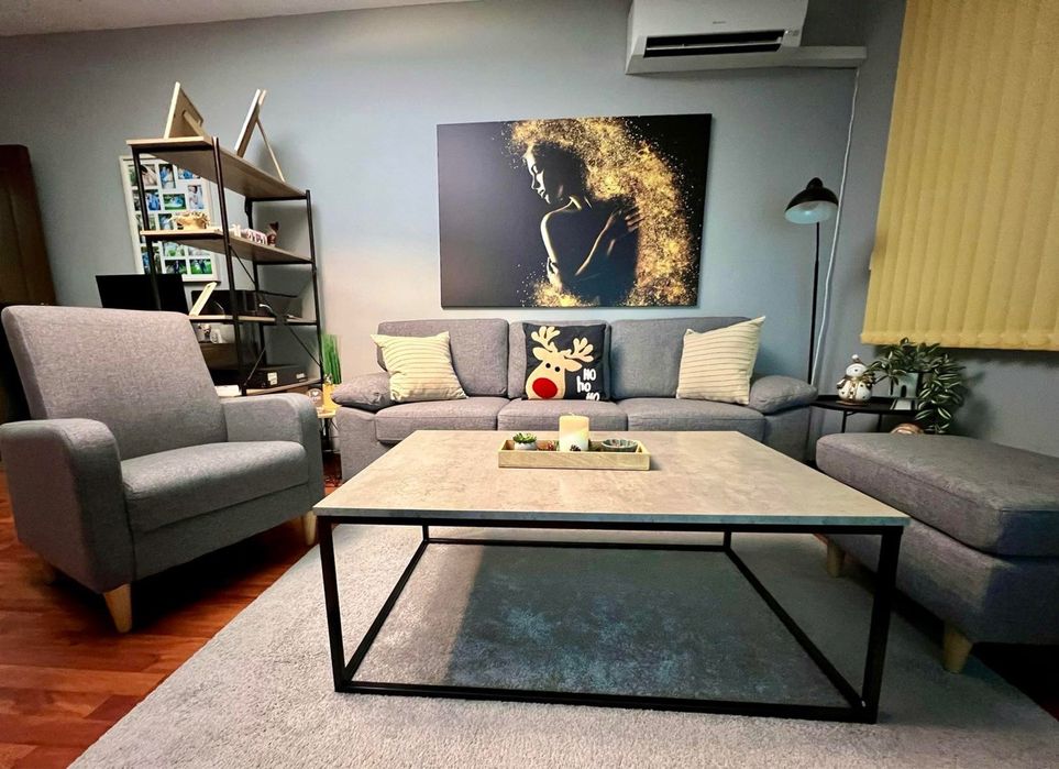 Комплект за дневна Jysk - диван, кресло и табуретка