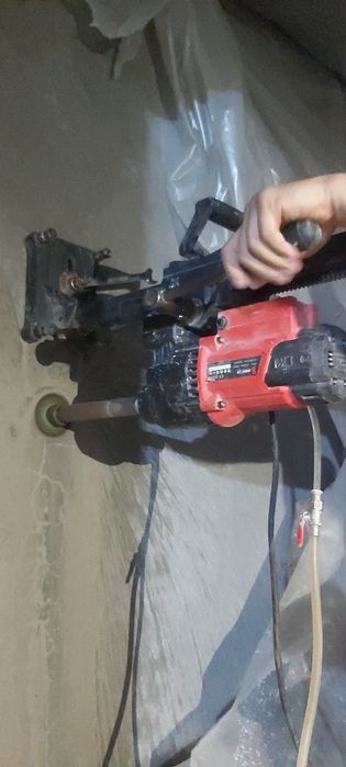 Перфоратор сухой мокрый пылесосли алмазной сверление бетон девор тешиш