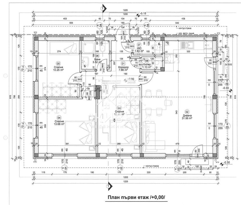 Продава нова монолитна къща, с.Баново, 100 кв.м, До ключ