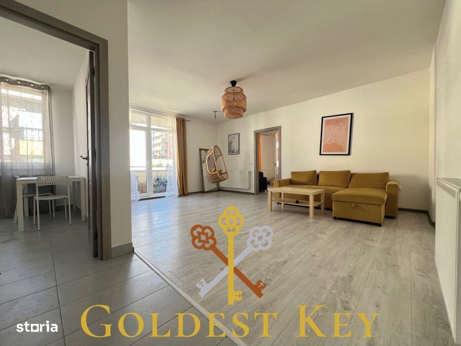 Apartament modern cu 2 camere semidecomandate şi balcon! Baciu
