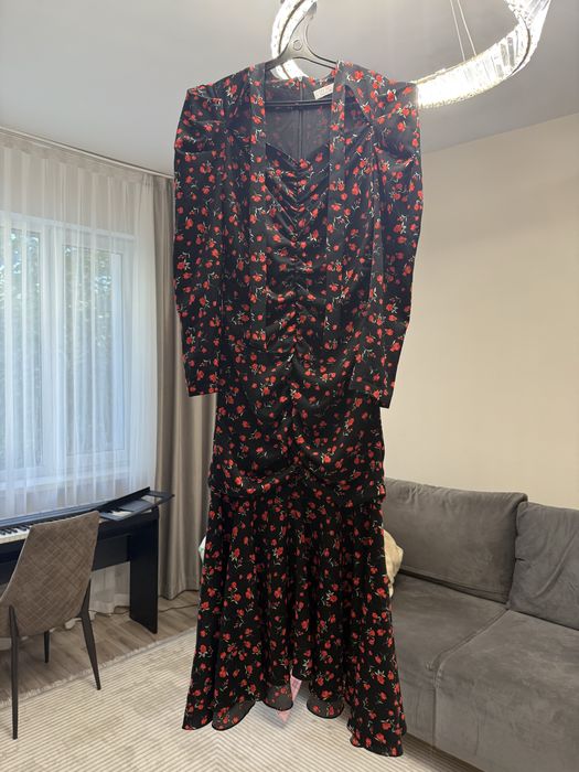 Платье из вискозы
