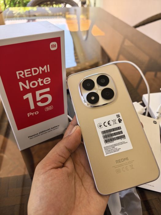 Redmi Note 15 Pro 5G в идеальном состояние, полном комплекте!