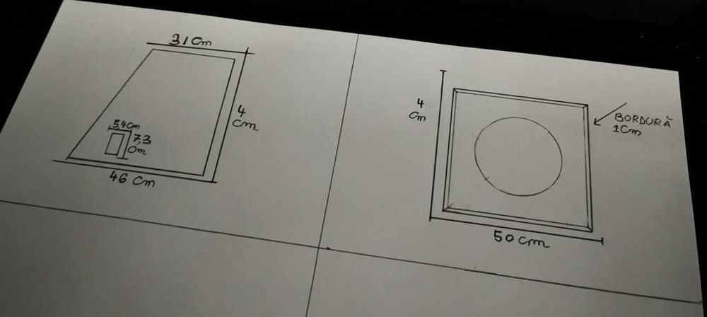 Subwoofer auto Pioneer (2 bucăți disponibile) + Incintă MDF