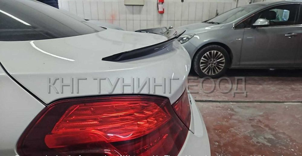 Батман лип спойлер за багажник бмв ф06 / bmw f06 spoiler grandcoupe / добавка м4