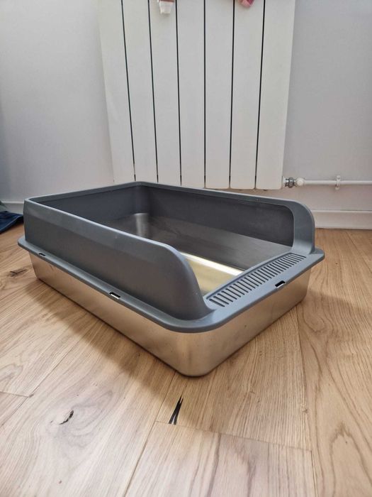 Litiera inox pisici