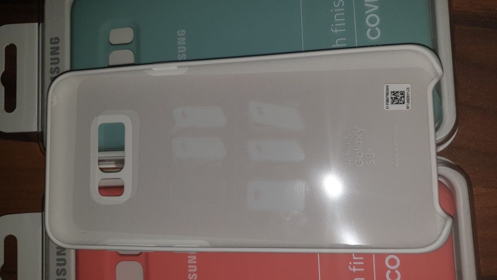 Husa silicon originala Samsung Silicone Cover Galaxy S8+ S8 Plus G955