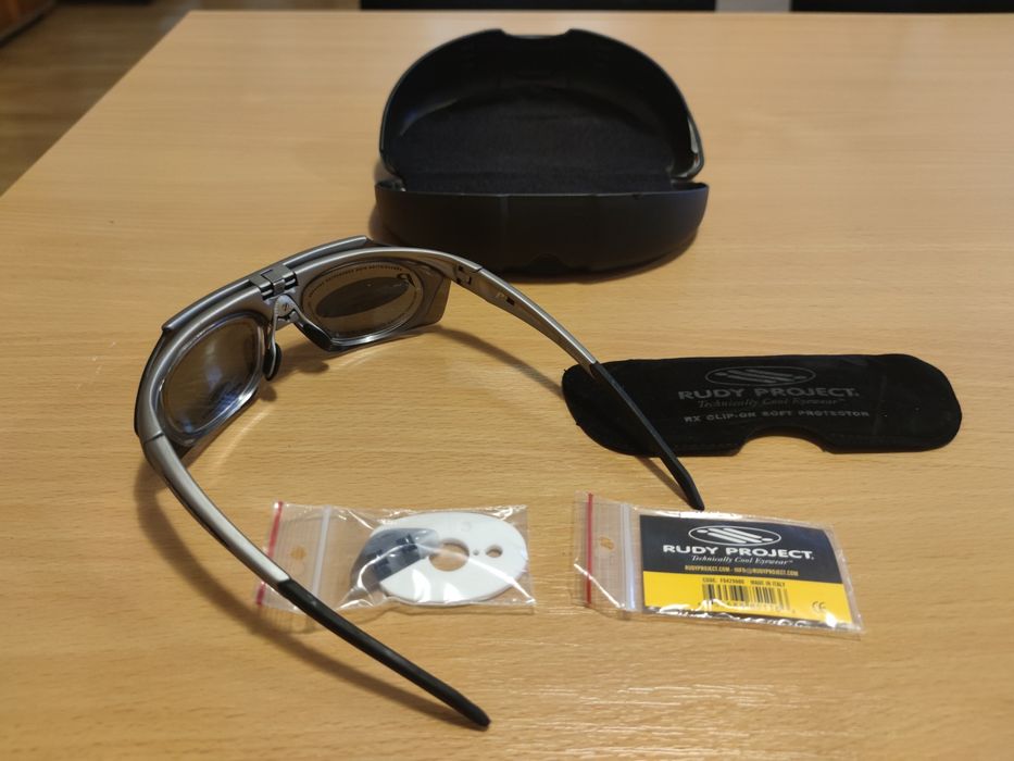 Ochelari sport premium Rudy Project, model Perception, originali (Made in Italy), în stare impecabilă, absolut NOI