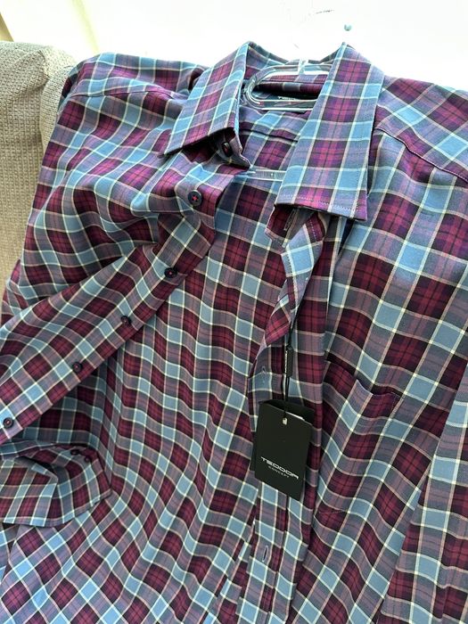 Риза с дълъг ръкав Teodor L Regular fit