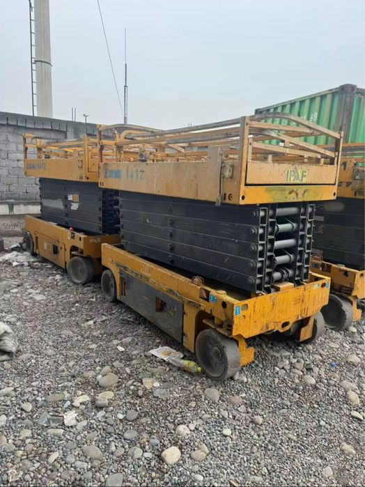 Автовышка, ножничный подъемник Avtobalon, nojnichali ko'taruvchi