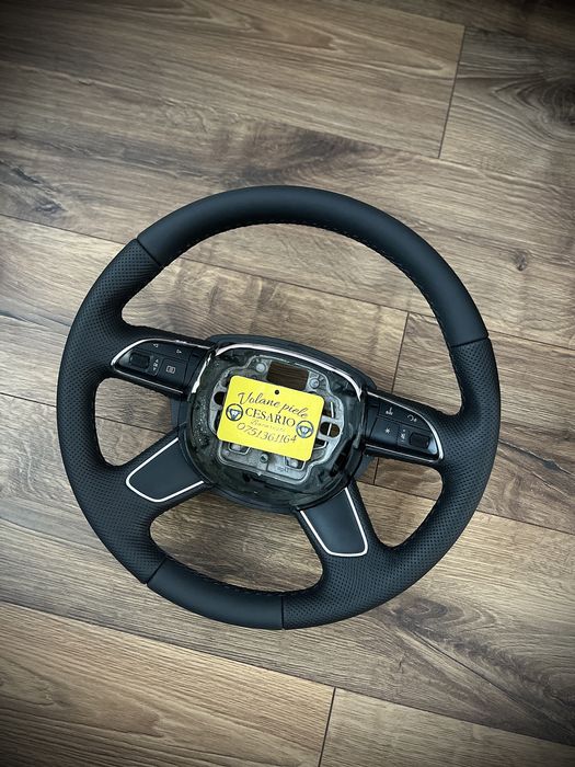 Volan piele naturală Nappa Audi A4 A6 A7 C7 Q3 4G A8 4H Q5 2010-2018