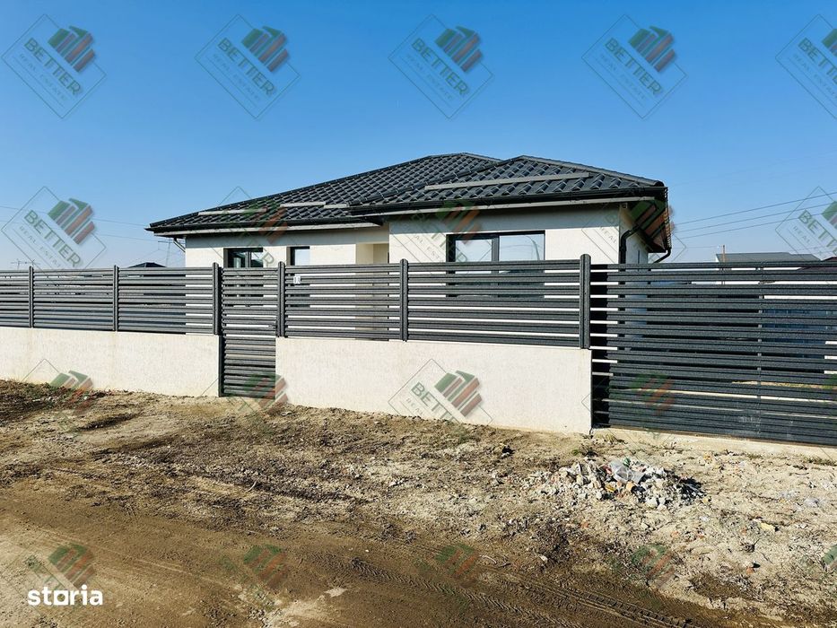 Casa Parter Individuala + Pod Comuna Berceni - 3 camere - 2 Bai