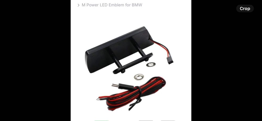 M power лед емблема за БМВ