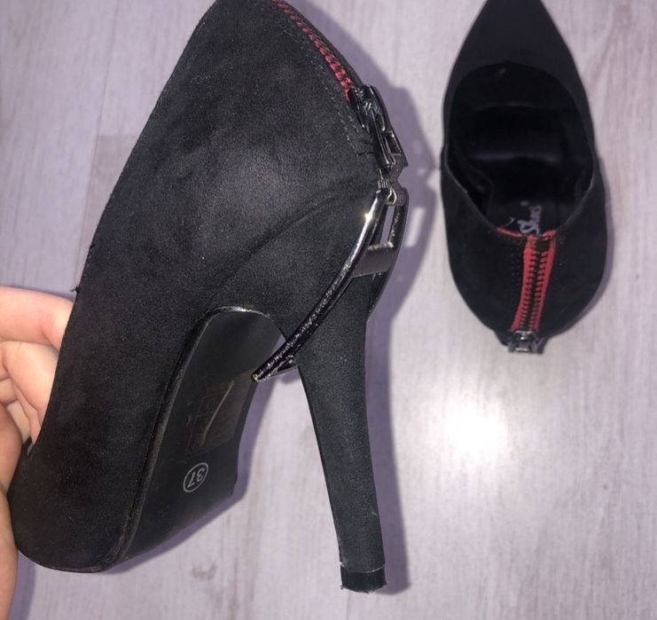 Остри елегантни обувки на ток