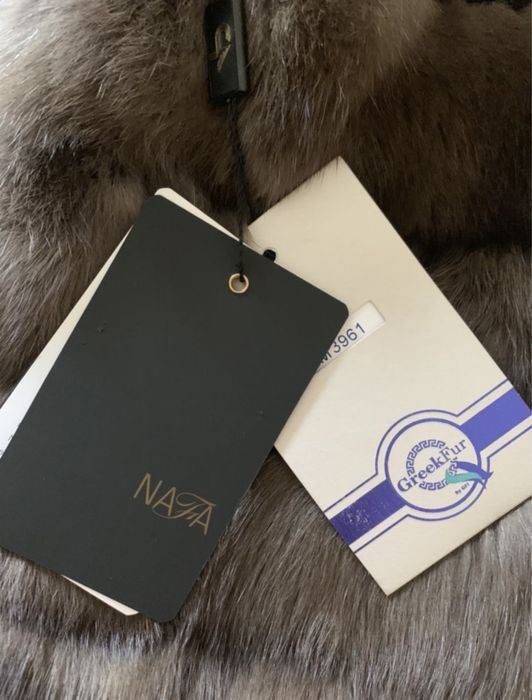 Соболиная шуба с норковыми руковами