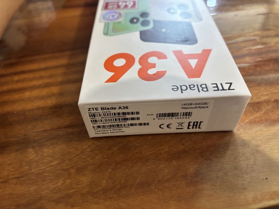 ZTE Blade A36 64gb(12gb RaM)