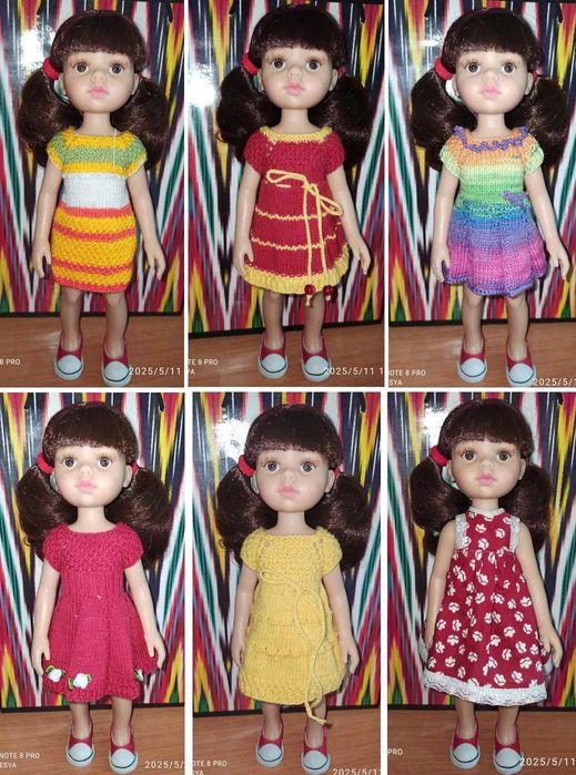 Кукла Кэрол Paola Reina с гардеробом