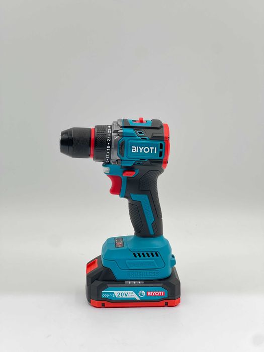 Шуруповерт аккумуляторный Biyoti BYT-CD1016E | 20 В | 40 Н·м | 10 мм