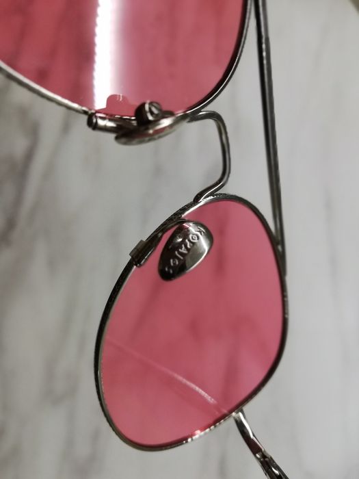 Унисекс слънчеви очила Kopajos Mykonos Solitare Silver Gun / Pink Lens