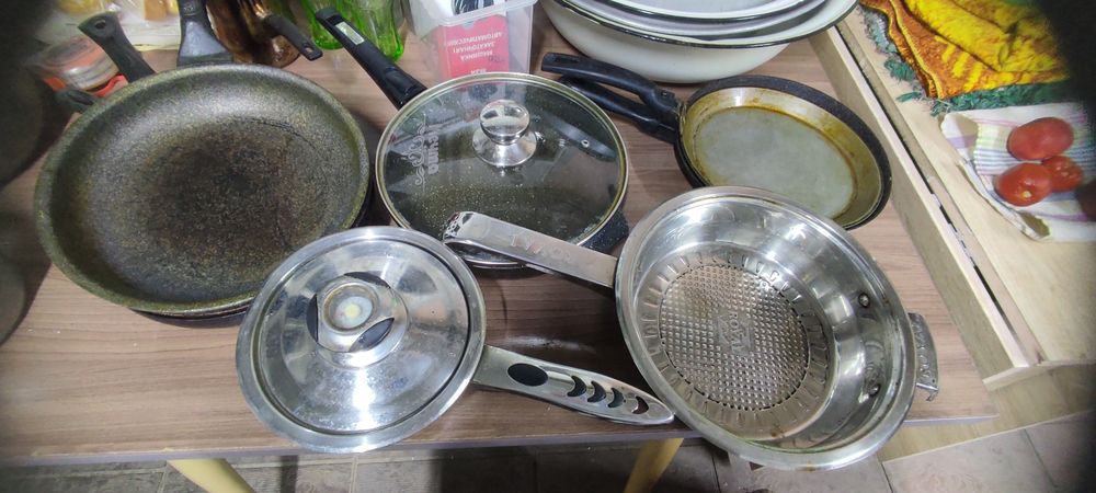 Казан, Кастрюли, сковородка