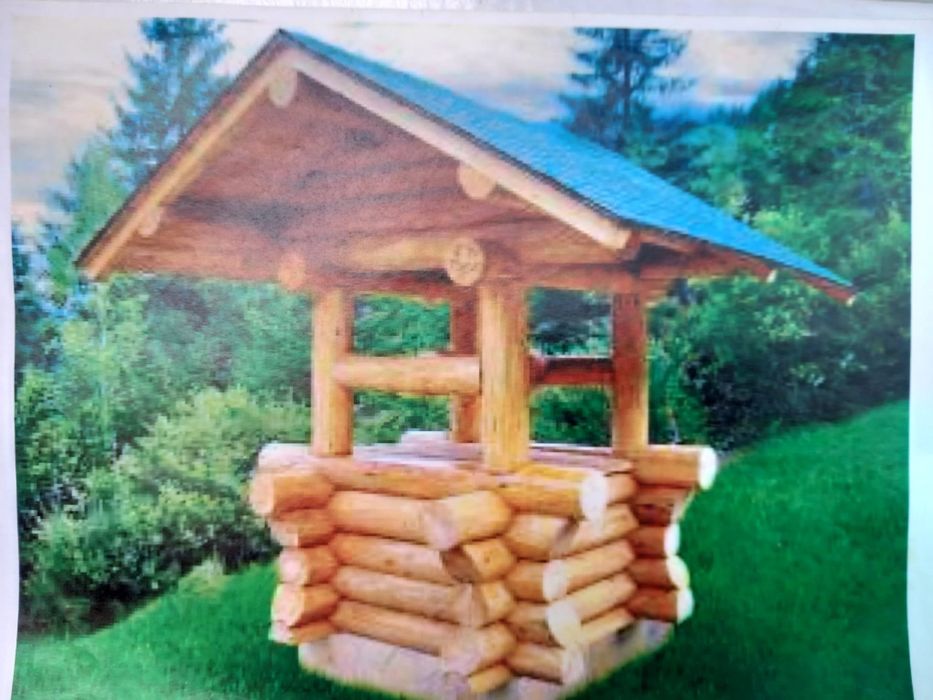 Balansoar din lemn masiv