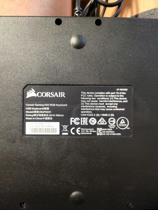 Tastatura gaming Corsair K55