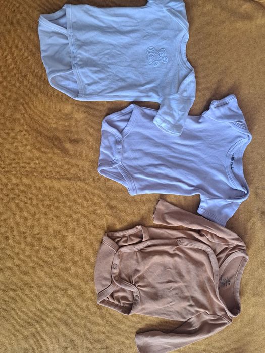 Lot hainute bebeluș 3 body si 3 salopete