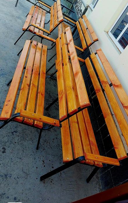 Скамейка со спинкой 2 метра