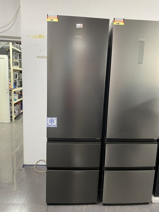 Хладилник с фризер HAIER HTR3620CNMP 205см.No frost