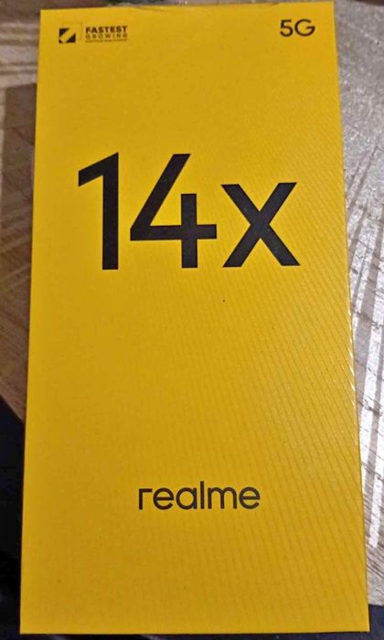 Realme 14x НОВ  с 24м  гаранция Black