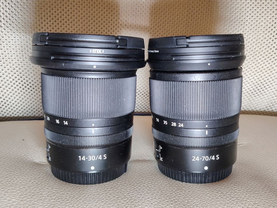 Nikon Z : 14-30s f4 si 24-70s f4