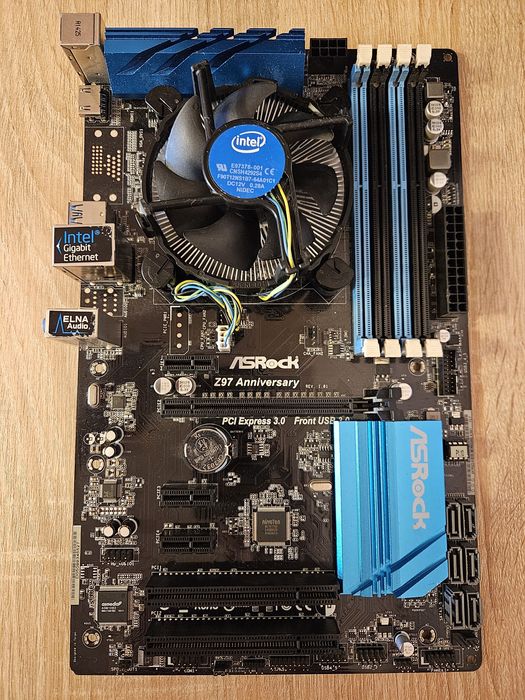 Kit socket 1150 Intel I5 4690 Z97