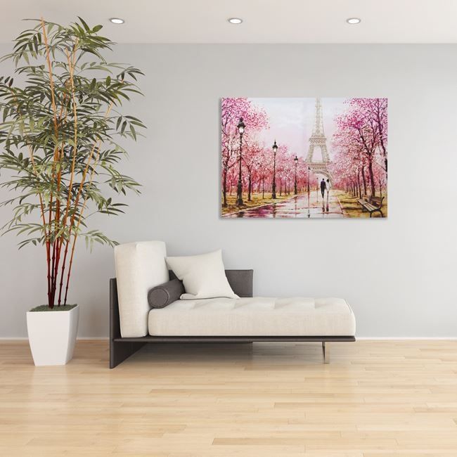 Деко пано-канава "Влюбени в Париж"