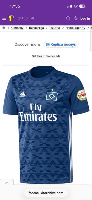 Tricou Hamburger SV adidas original