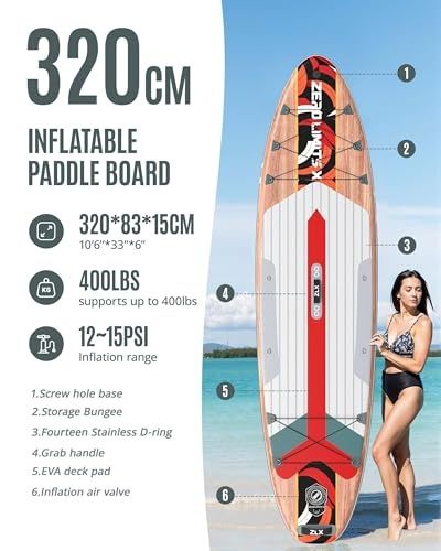 Placă de SUP ZLX stand up paddle noua model 2024