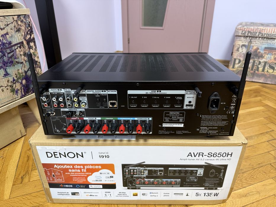 Denon AVR-S650H Network Receiver