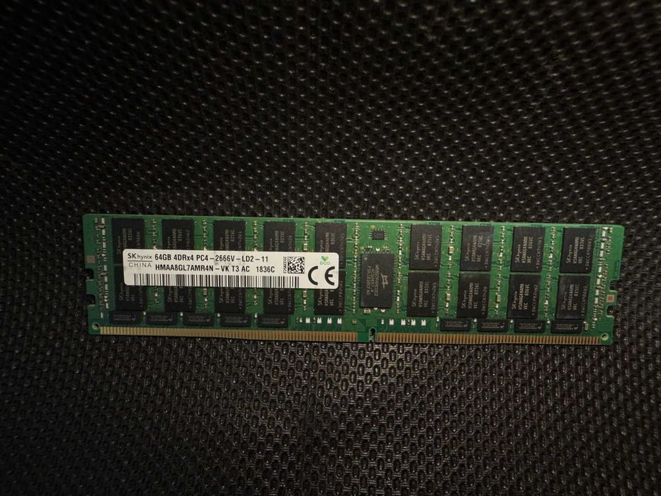 DDR4 64GB 2666Mhz ECC LRDIMM SK Hynix Memorie RAM Server