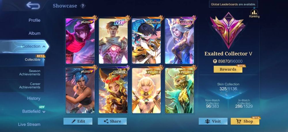 Аккаунт в mobile legends