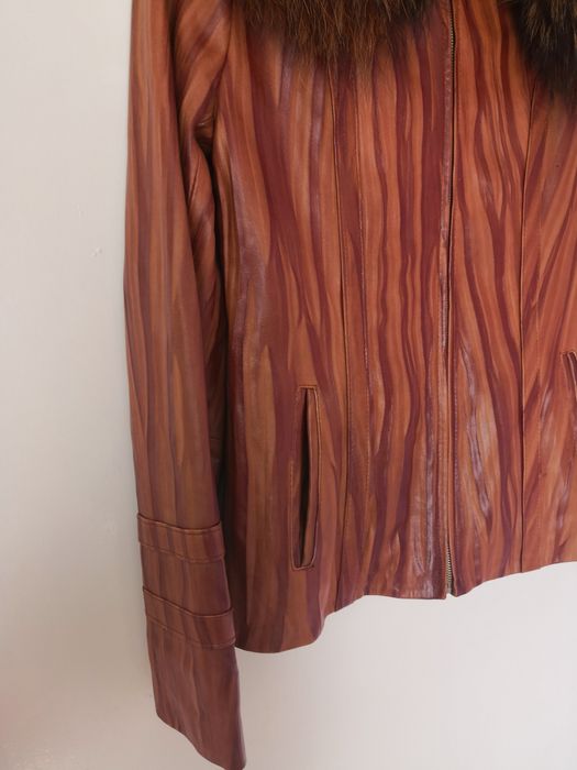 Кожено яке от естествена кожа