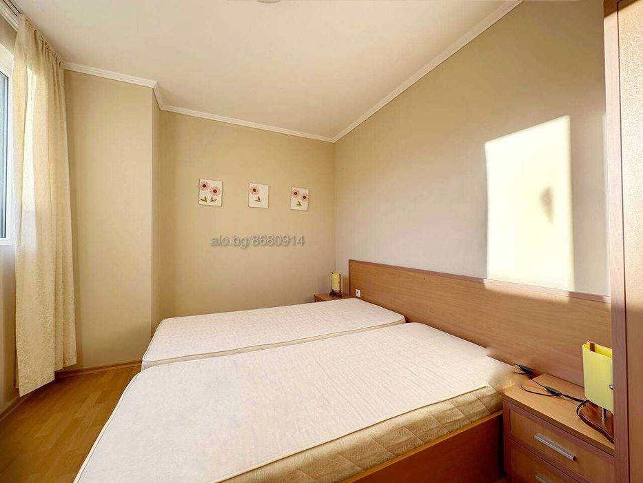 Дава се под наем Тристаен апартамент в к.к. Слънчев бряг - 80 кв.м за 530 € - Снимка #8