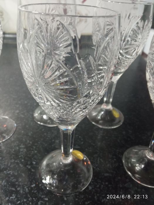 Фужеры хрустальные