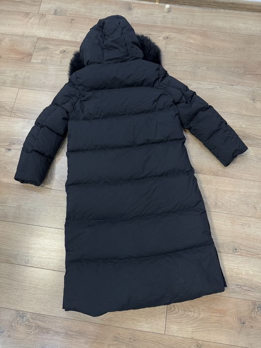 Дамско яке парка с пух Massimo Dutti XS-S със забележка