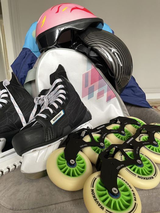 Коньки - ролики 2в1