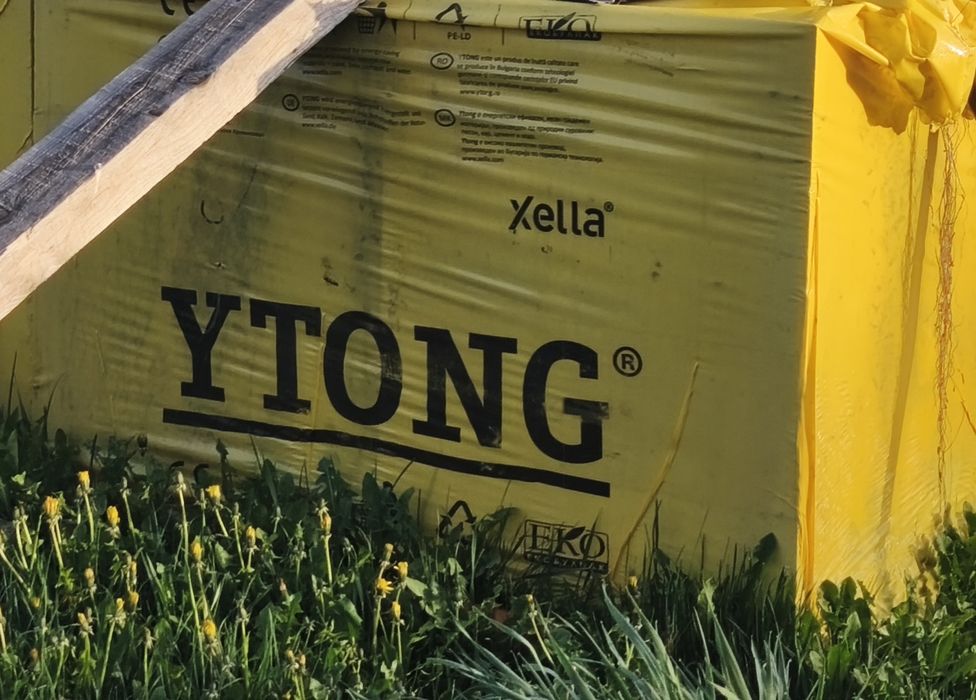 ИТОНГ/ YTONG  60×25-20см едно пале и половина (63бр.)