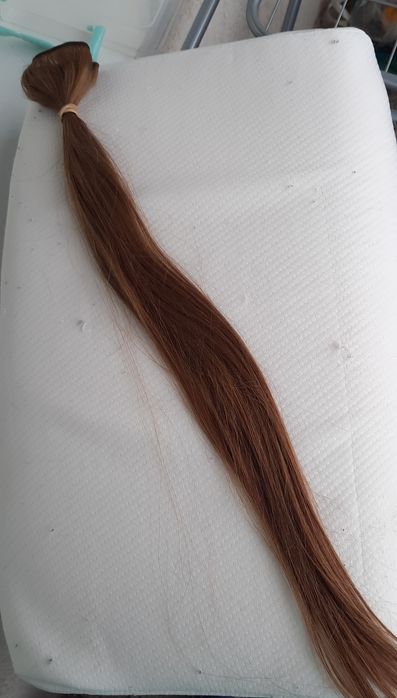 Екстеншън 60см, 50гр кестеняв